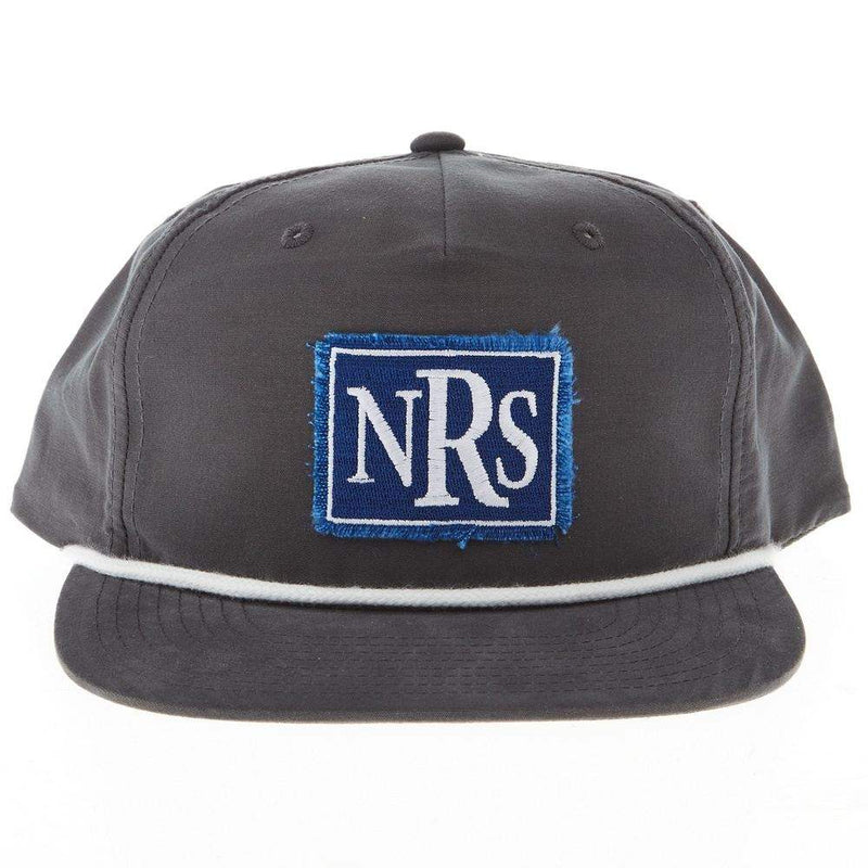 NRS Charcoal and White Rope Cap