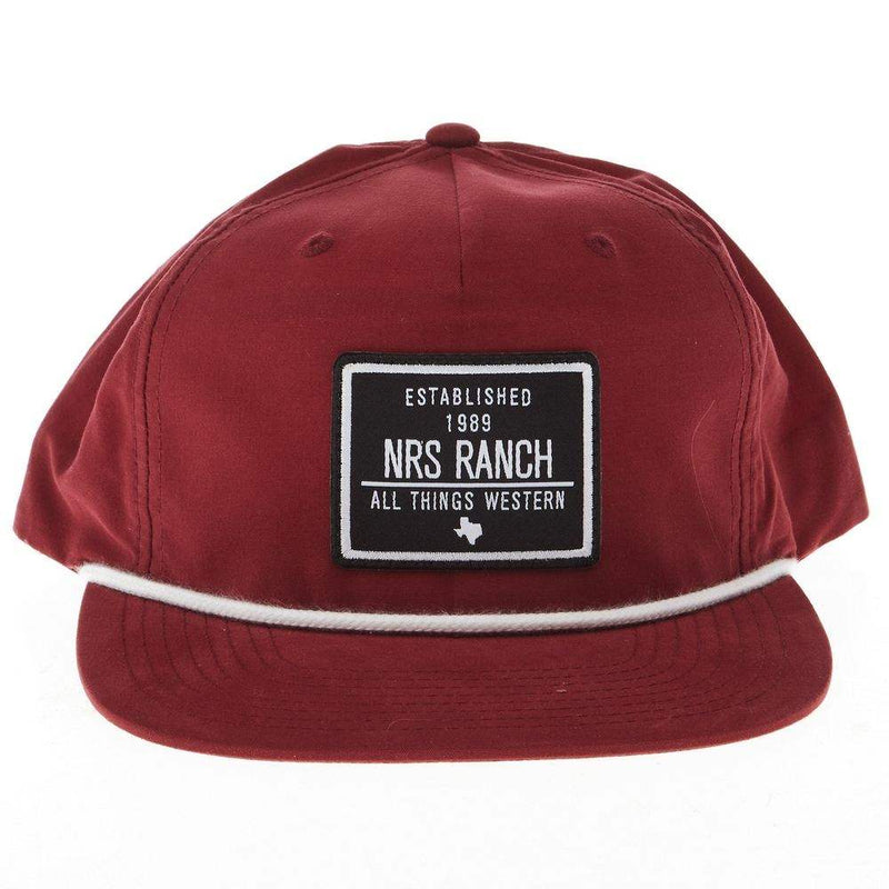 NRS Ranch Cardinal and White Cap