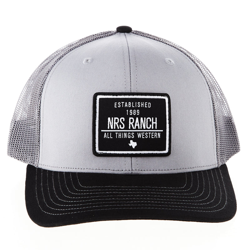 NRS Ranch Grey and Black Cap
