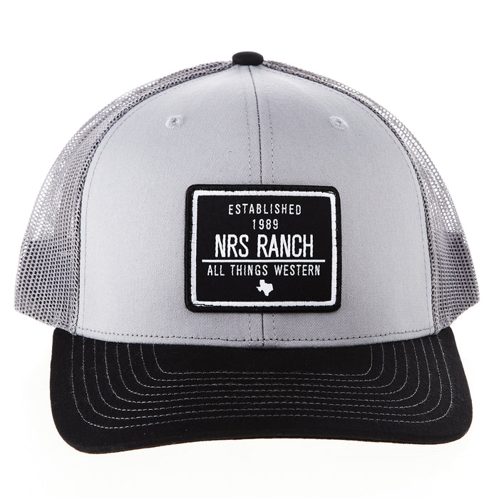 NRS Ranch Grey and Black Cap