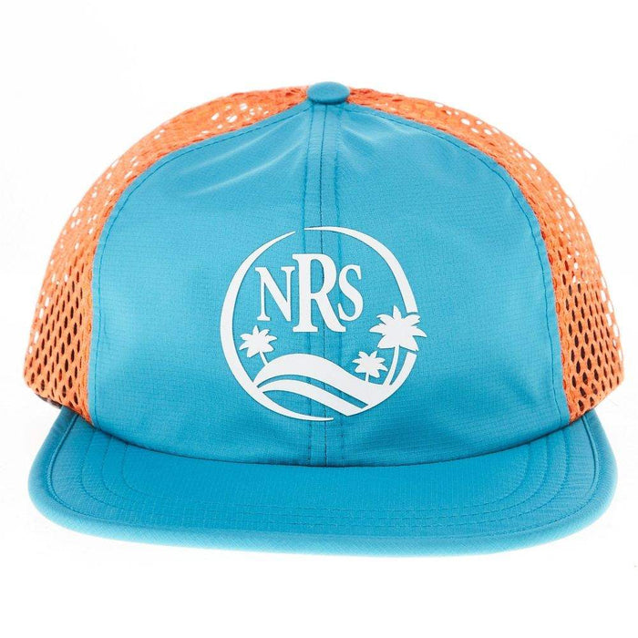 NRS Palm Tree Logo Teal and Orange Cap