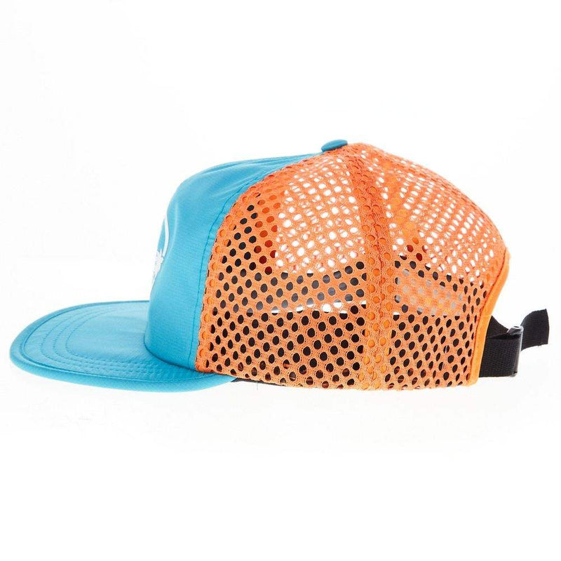 NRS Palm Tree Logo Teal and Orange Cap