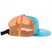 NRS Palm Tree Logo Teal and Orange Cap