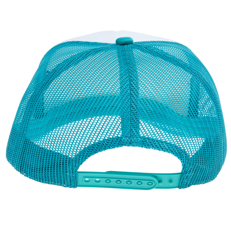 NRS National Ropers Supply Teal and White Cap