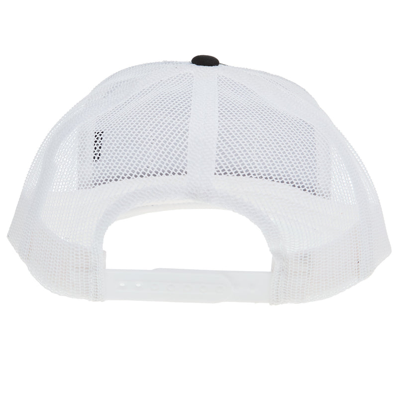NRS National Ropers Supply Black and White Cap