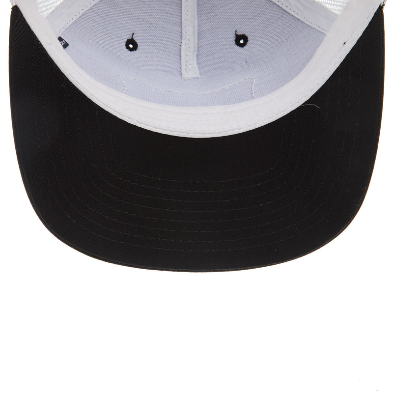 NRS National Ropers Supply Black and White Cap