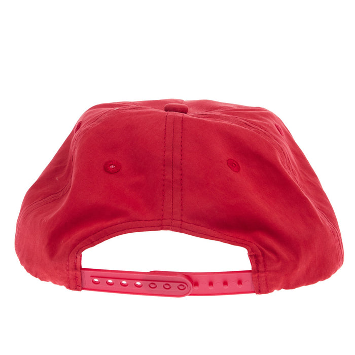 NRS National Ropers Supply Red with White Rope Cap
