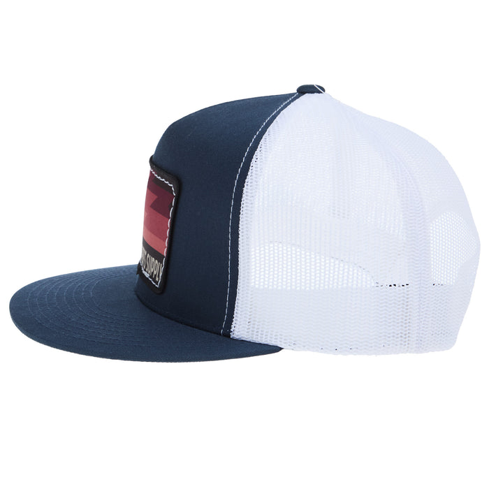 NRS National Ropers Supply Navy and White Cap