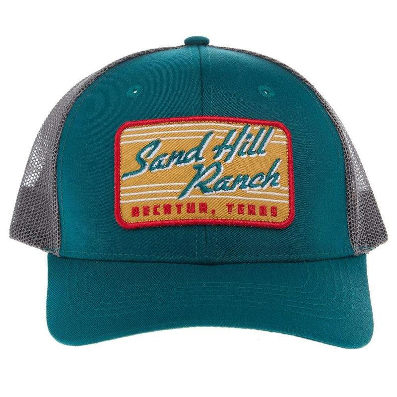 Sandhill Ranch Teal and Grey Cap