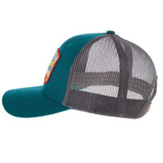 Sandhill Ranch Teal and Grey Cap