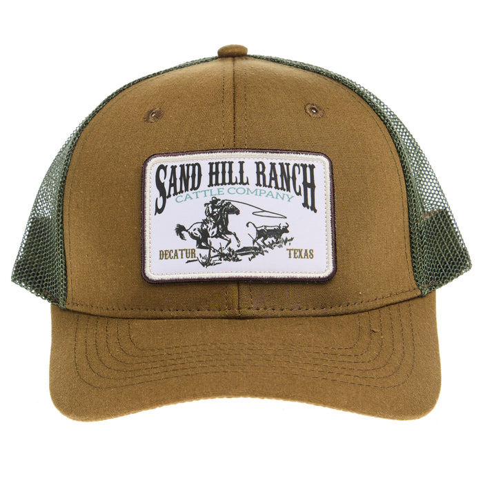 Sand Hill Ranch Pine Needle Green Mesh Back Cap