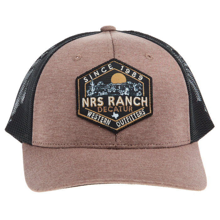 NRS Ranch Desert Logo Coffee and Black Cap
