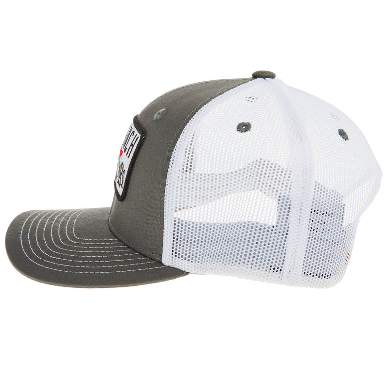 NRS Ranch Grey and White Logo Cap