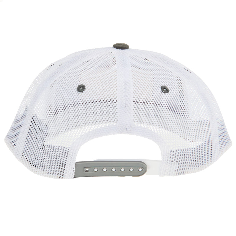 NRS Ranch Grey and White Logo Cap