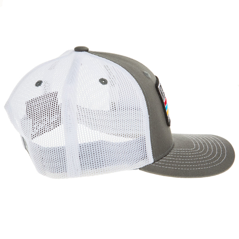 NRS Ranch Grey and White Logo Cap