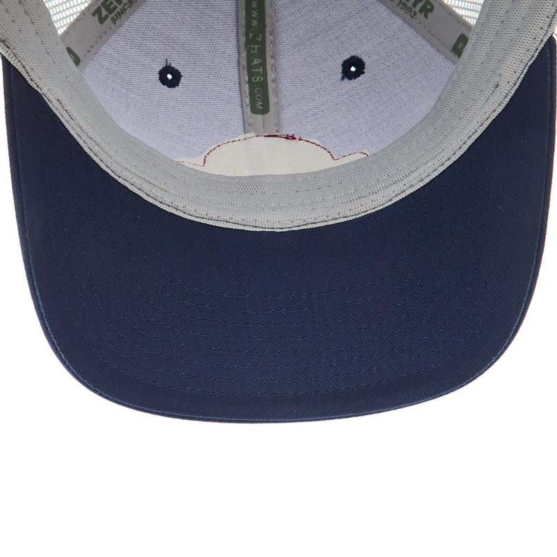 NRS Ranch Windmill Blue and White Logo Cap