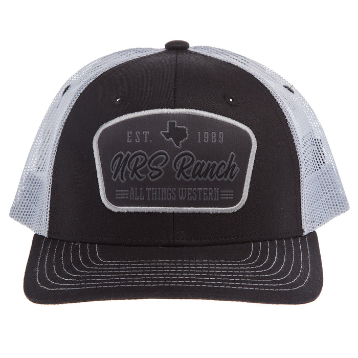 NRS Ranch Logo Black and Grey Cap
