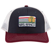 NRS Ranch Navy and Maroon Windmill Cap