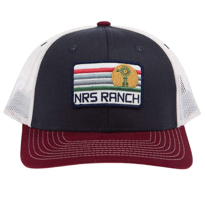 NRS Ranch Navy and Maroon Windmill Cap
