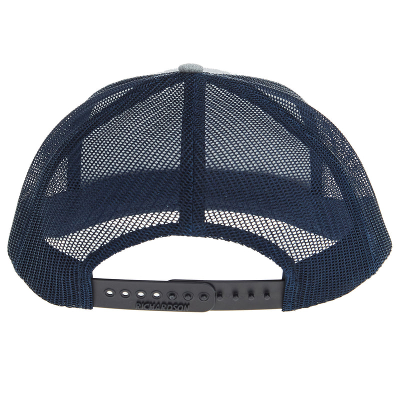 NRS Ranch Grey and Navy Embroidered Patch Cap