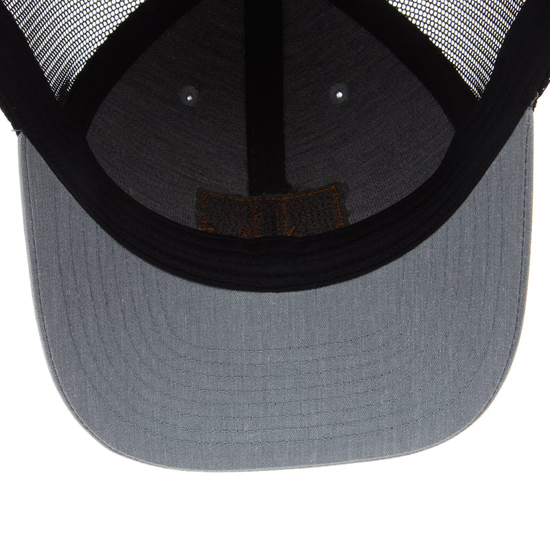 NRS National Ropers Supply Applique Patch Grey and Black Cap