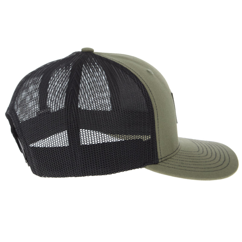 NRS National Ropers Supply Applique Patch Loden and Black Cap