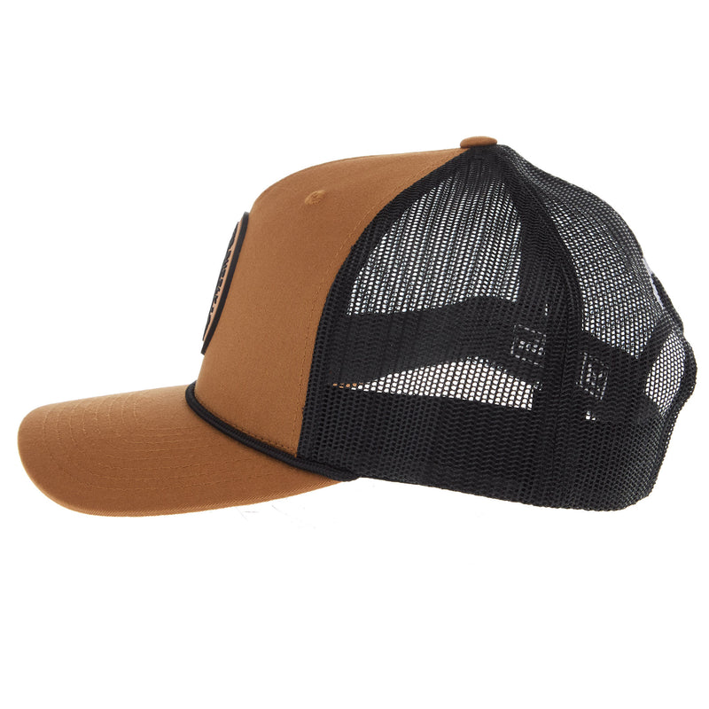 NRS National Ropers Supply Rubber Patch Caramel and Black Cap