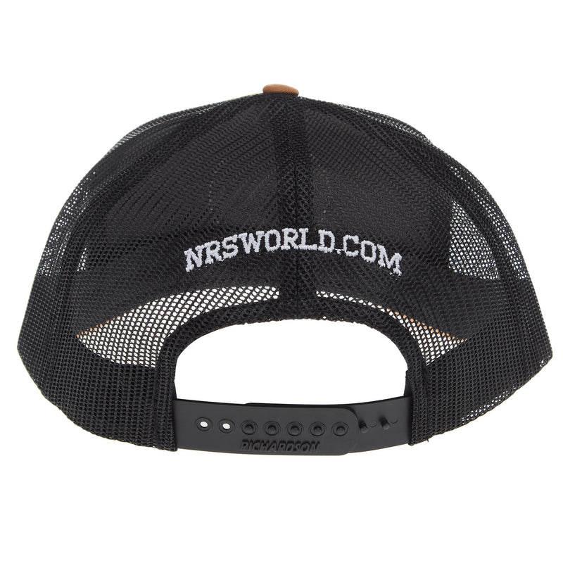 NRS National Ropers Supply Rubber Patch Caramel and Black Cap