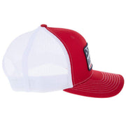 NRS Ranch Flag Patch Red and White Cap