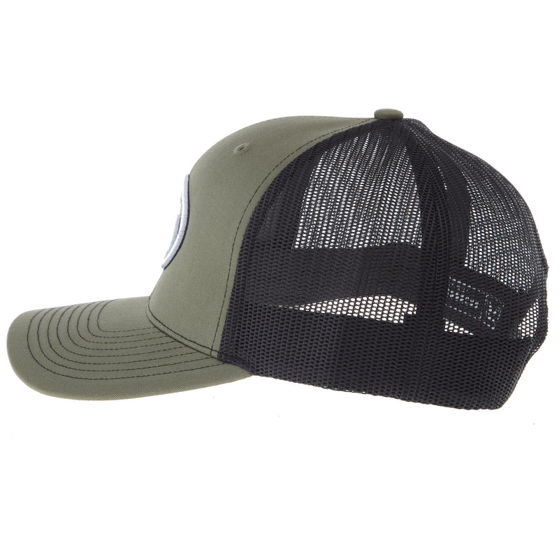 NRS Loden and Black Oval Patch Cap