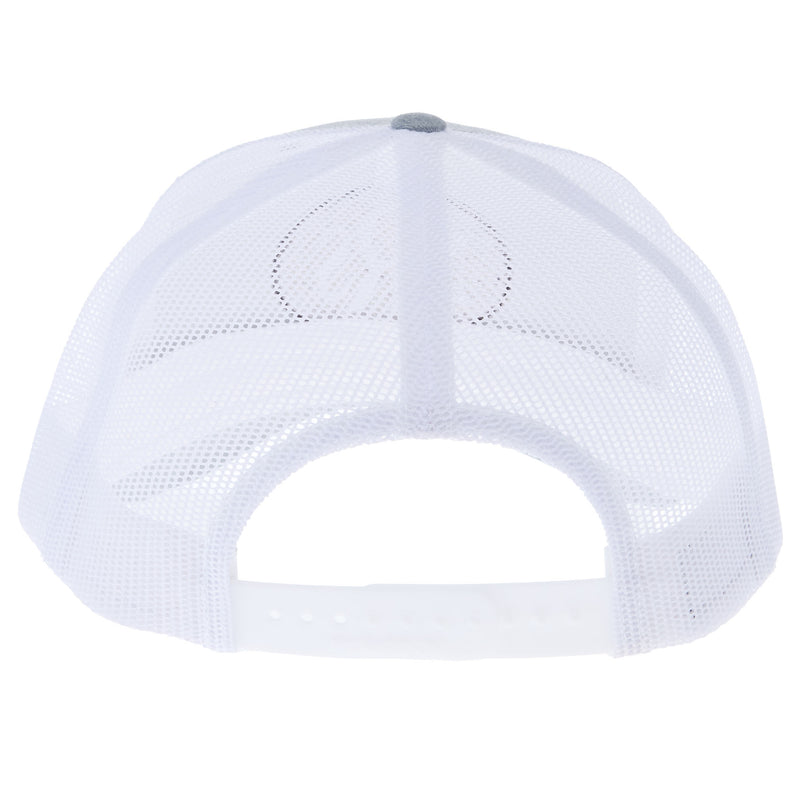 NRS Grey and White Oval Patch Cap
