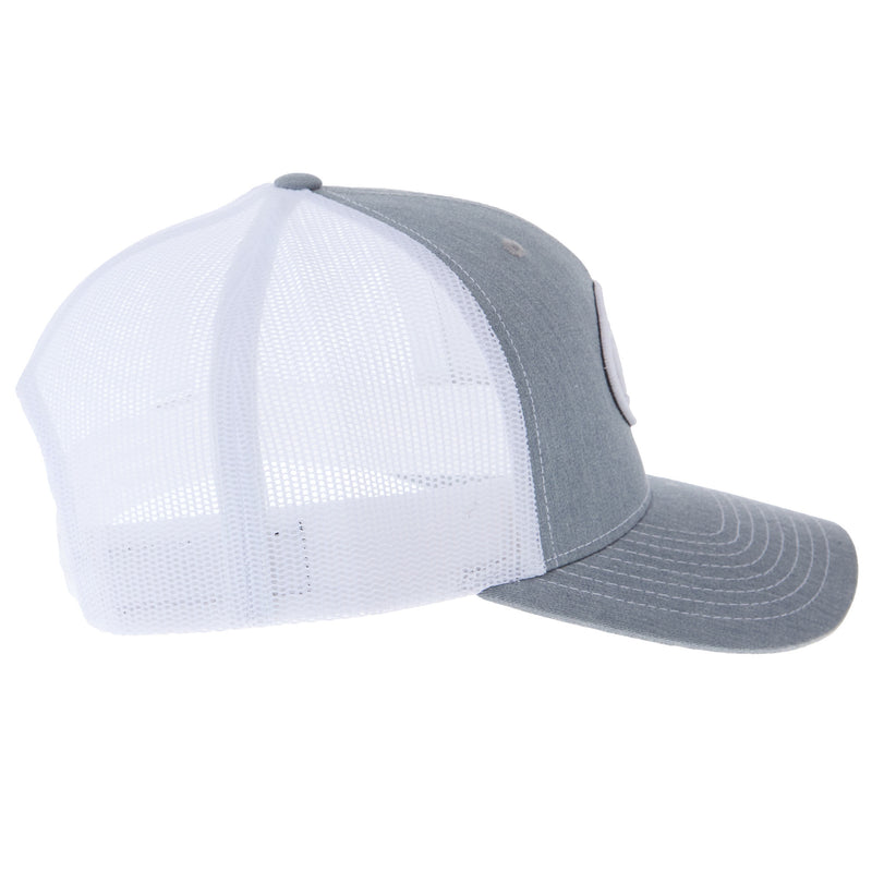 NRS Grey and White Oval Patch Cap