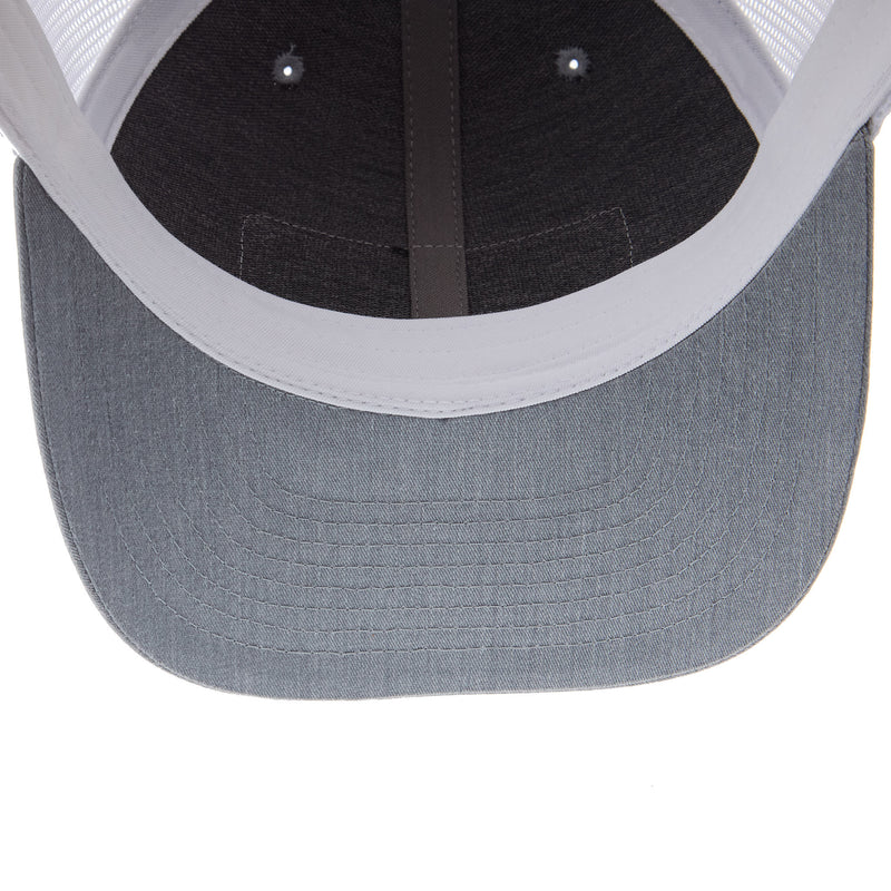 NRS Ranch Rectangle Patch Grey and White Cap