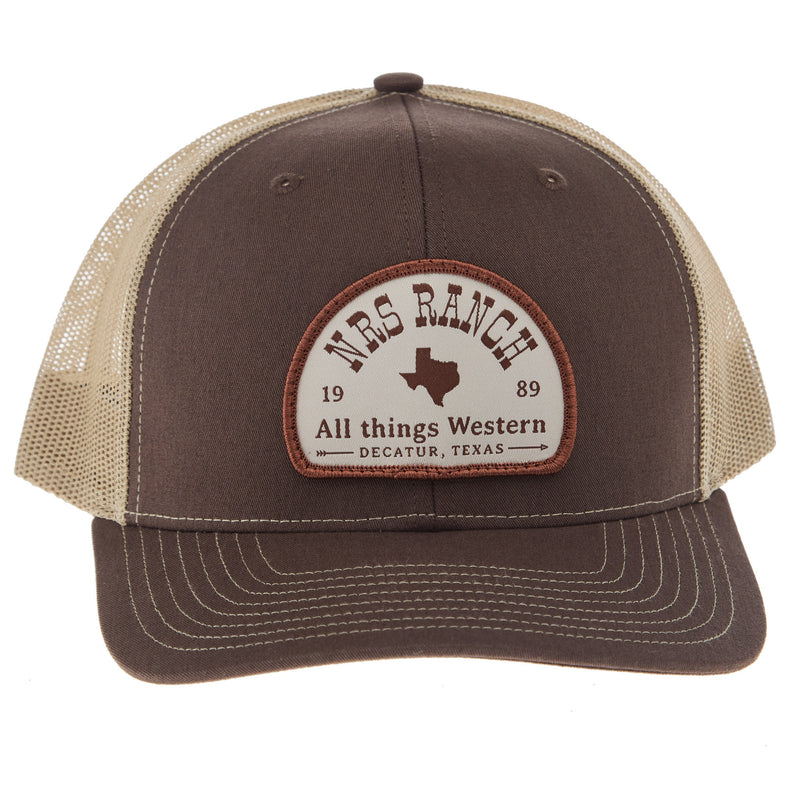 NRS Ranch All Things Western Brown and Khaki Cap