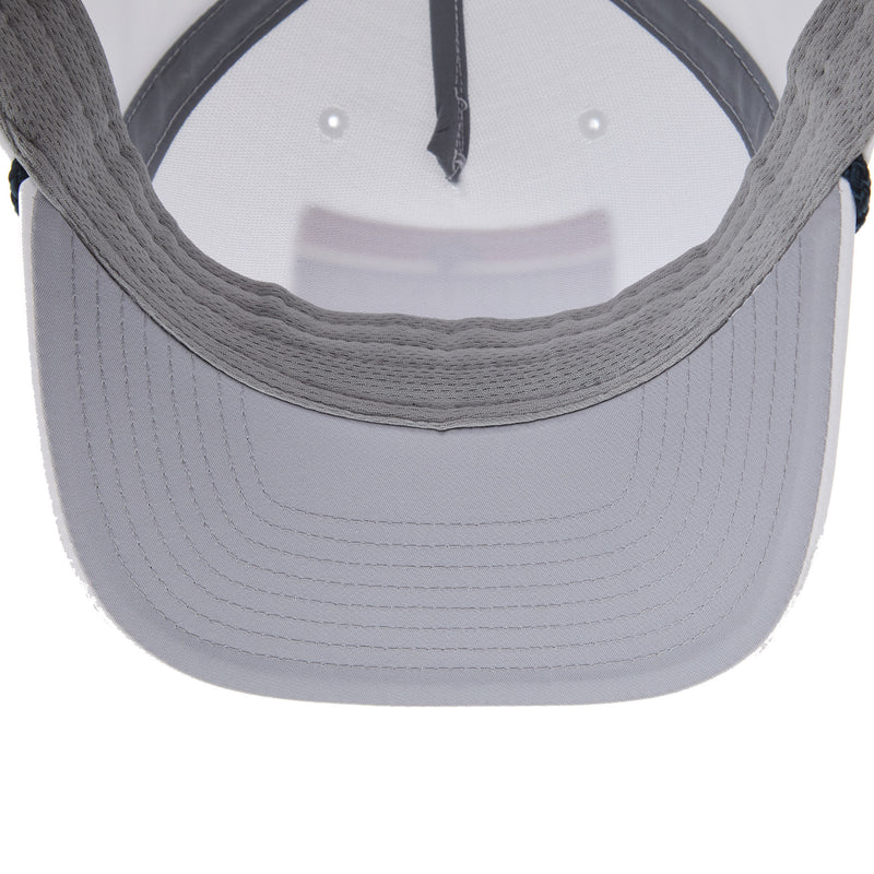 NRS Ranch White and Navy Rope Cap