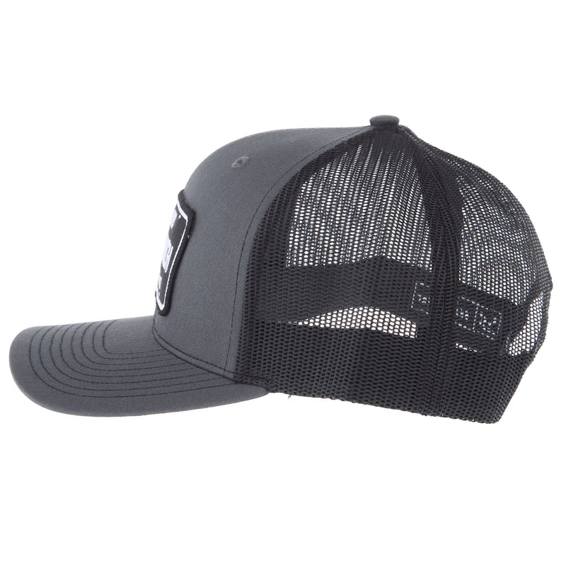 NRS Ranch Charcoal/Black Embroidered Patch Cap
