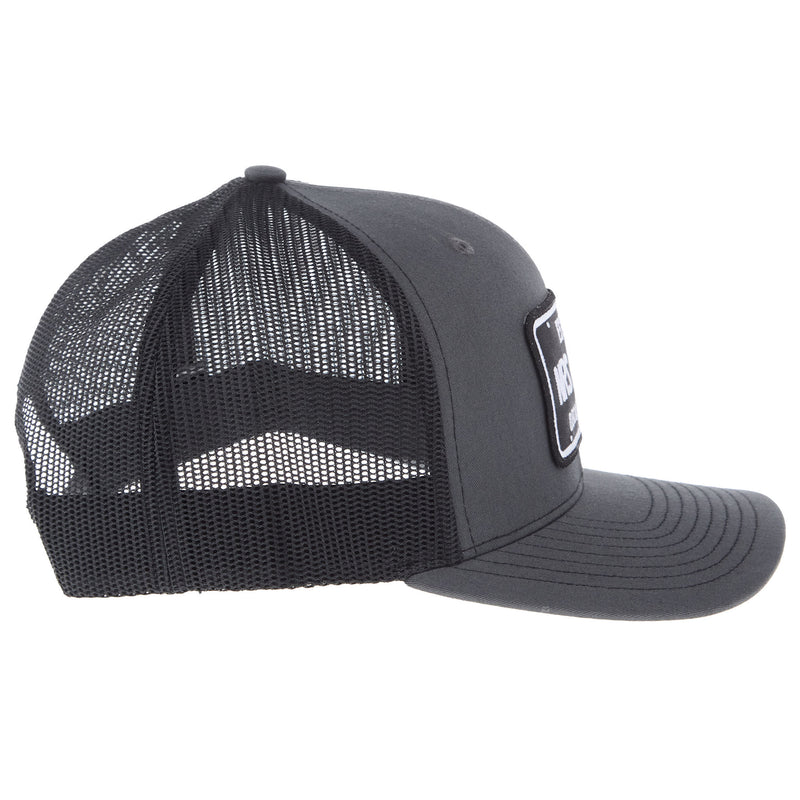NRS Ranch Charcoal/Black Embroidered Patch Cap