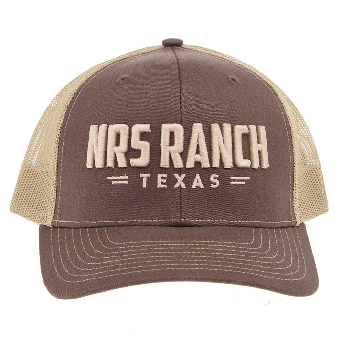 NRS Ranch Texas Brown/Khaki Cap
