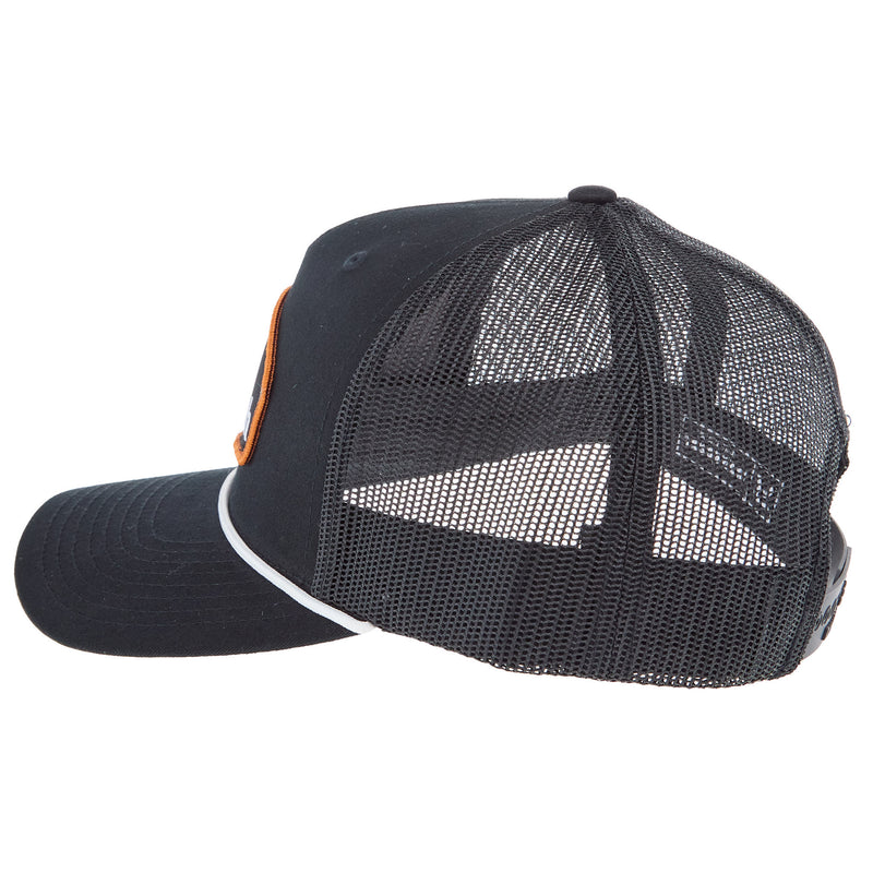 NRS Ranch Horse/Rider Logo Black/White Cap