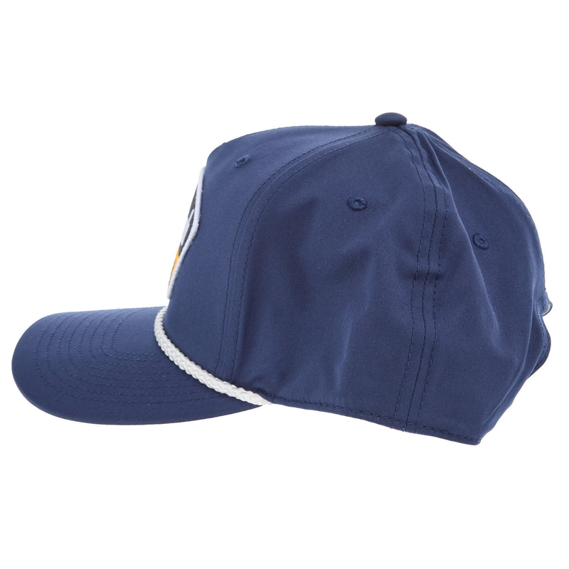 NRS Ranch Texas Cursive Logo Navy/White Cap