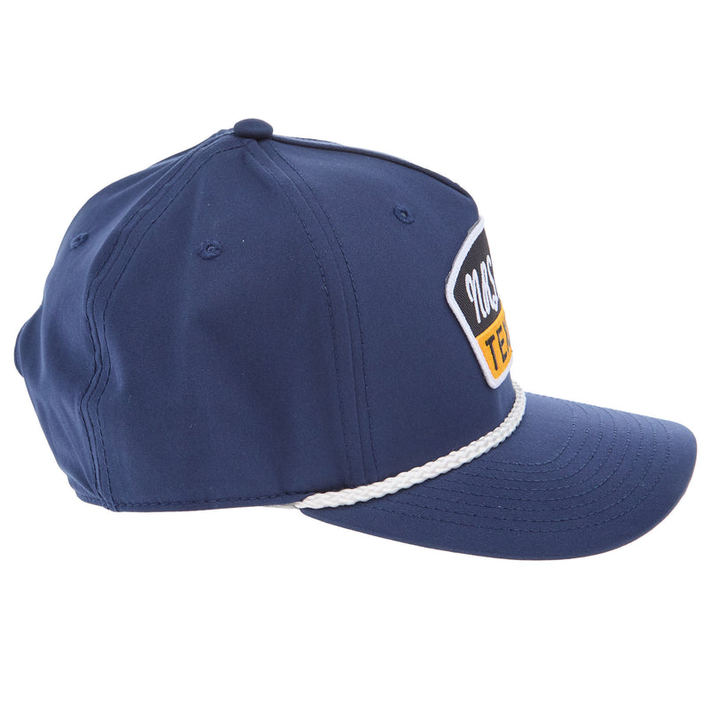 NRS Ranch Texas Cursive Logo Navy/White Cap