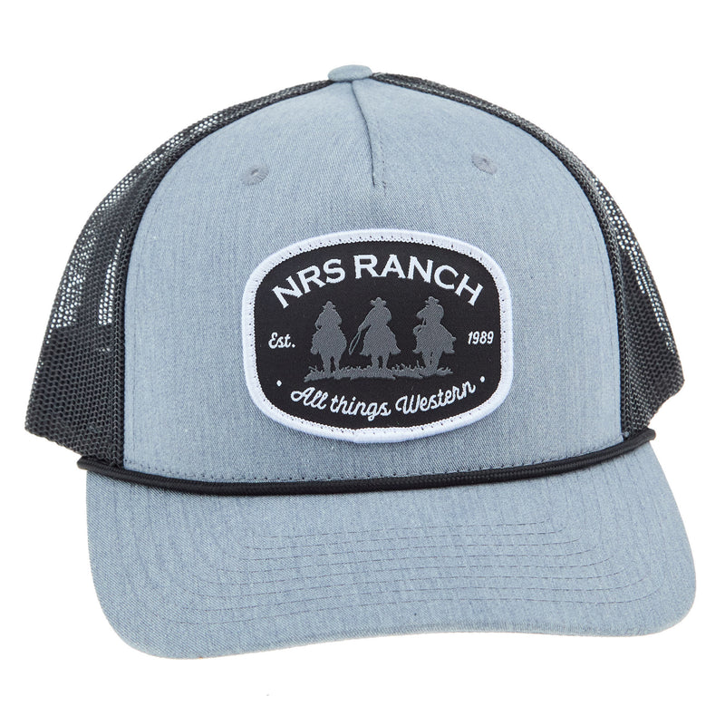 NRS Ranch Riders Grey/Charcoal/Black Cap