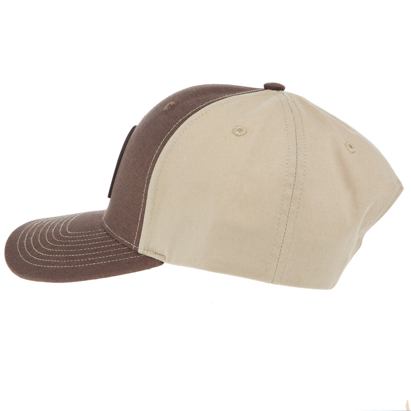 NRS Ranch Leather Patch Brown/Khaki Cap