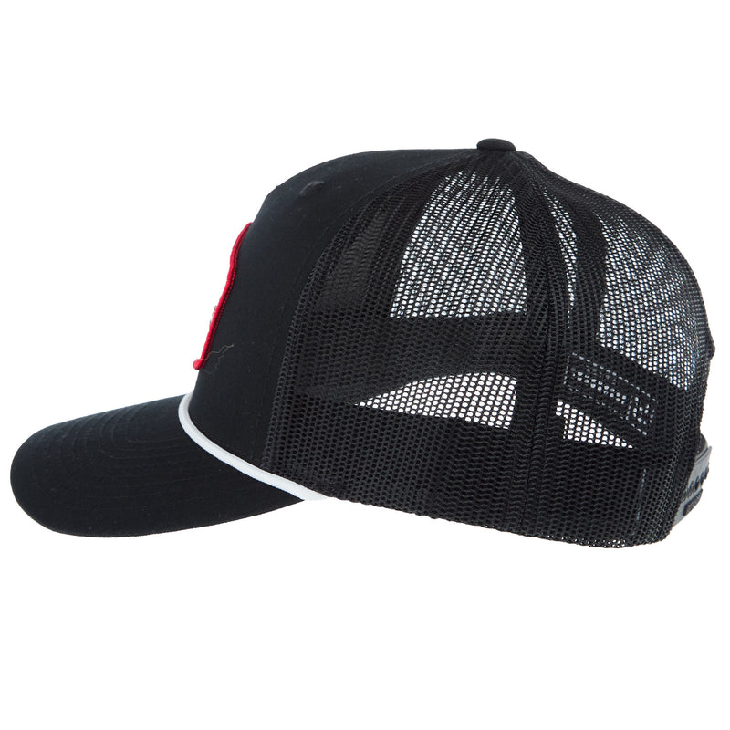 NRS Ranch Black/White Rope Cap