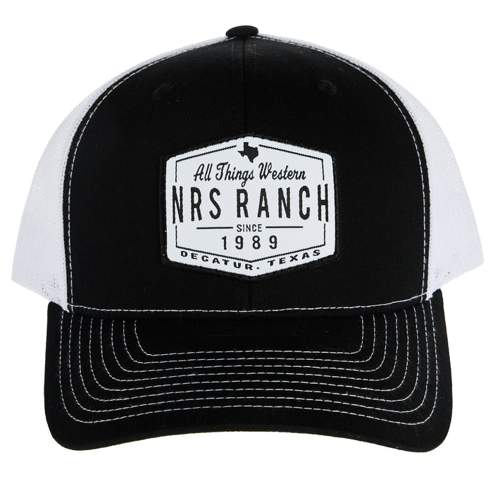 NRS Ranch All Things Western Black/White Cap