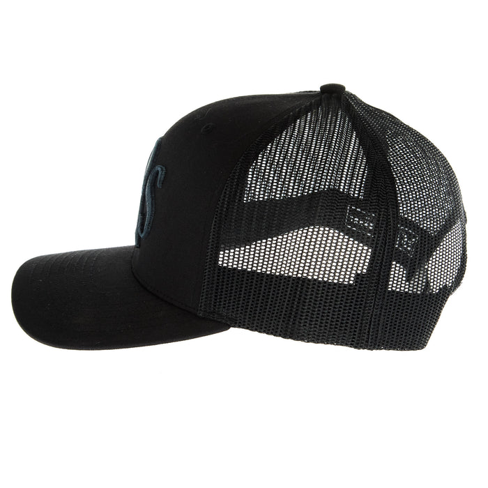 NRS Black With Black 3D Logo Cap