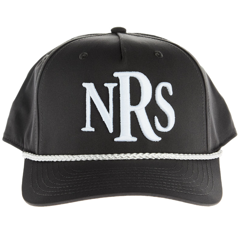 NRS Dark Grey with White 3D Logo Cap