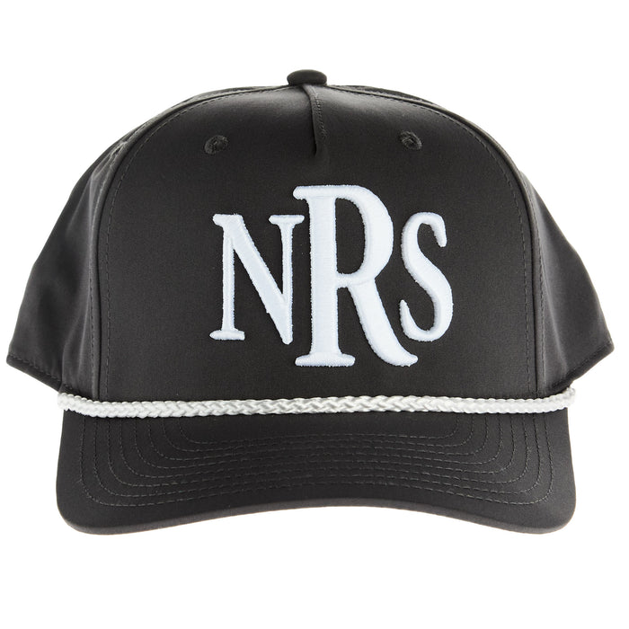 NRS Dark Grey with White 3D Logo Cap