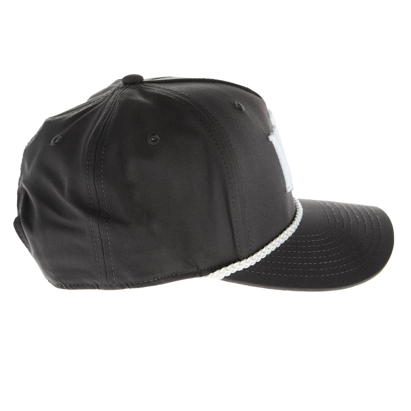 NRS Dark Grey with White 3D Logo Cap