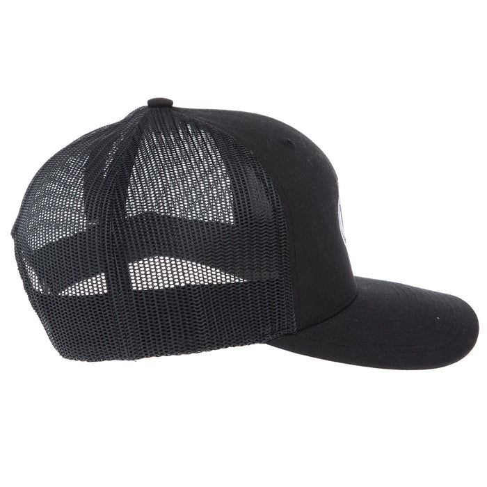NRS Black Oval Embroidered Logo Cap
